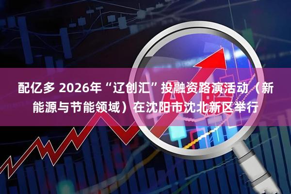 配亿多 2026年“辽创汇”投融资路演活动（新能源与节能领域）在沈阳市沈北新区举行