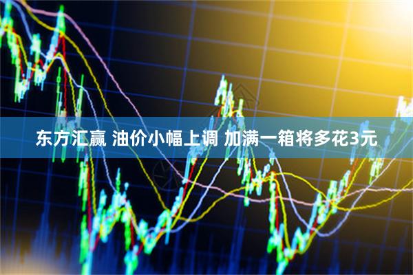 东方汇赢 油价小幅上调 加满一箱将多花3元