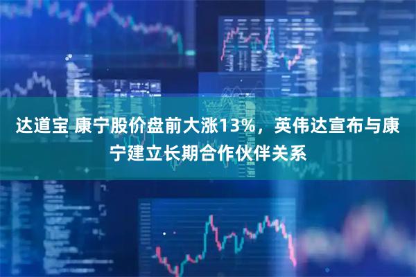 达道宝 康宁股价盘前大涨13%，英伟达宣布与康宁建立长期合作伙伴关系